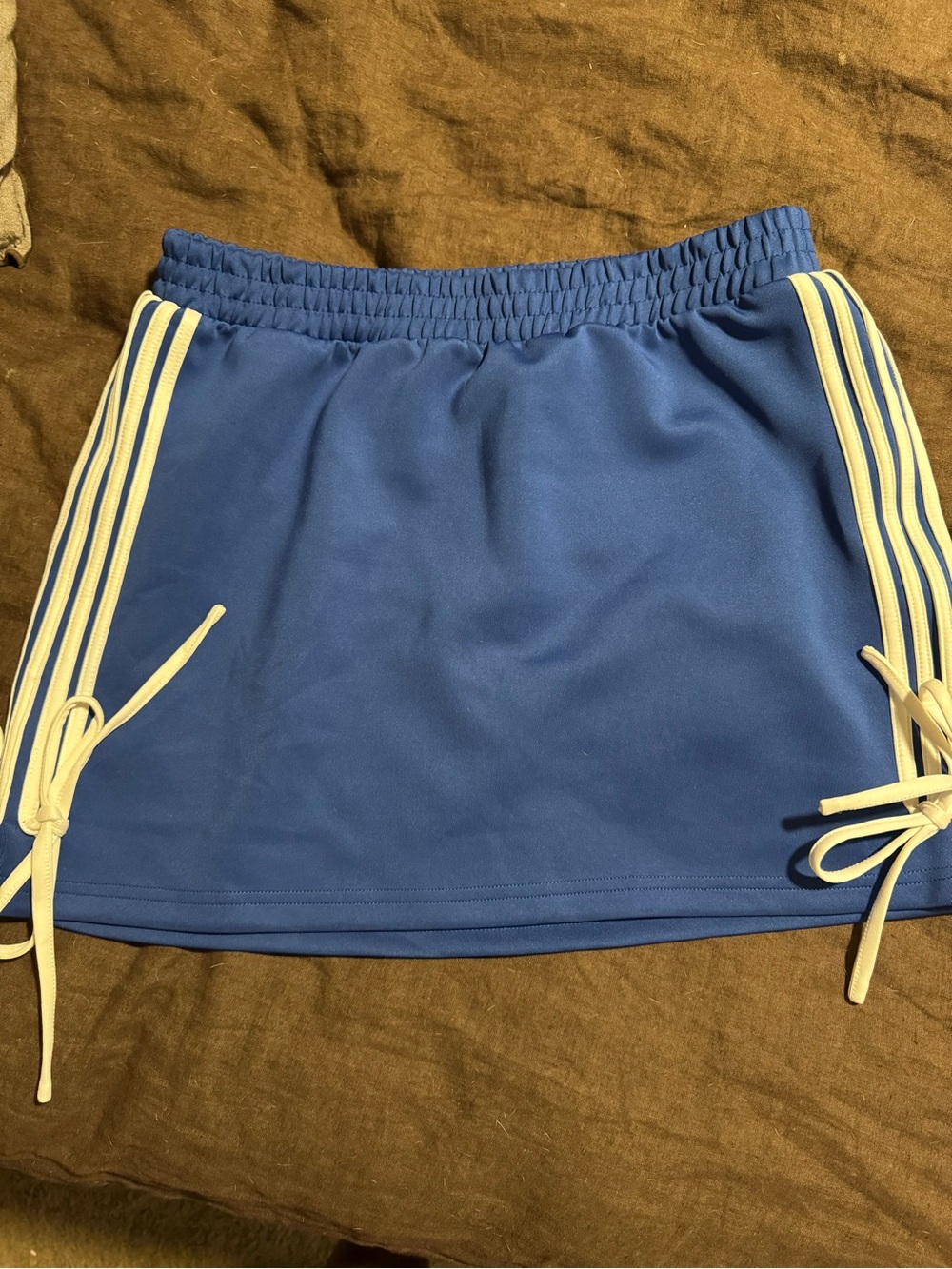 Le Lis Royal Blue Elastic Waist Skirt